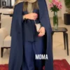 مانتو کتی کوتاه سرمه ای اور کت قد 130 سرمه ای میراندا