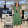 ست کراپ کت و دامن کرپ مازاراتی سدری مدل اکسیر