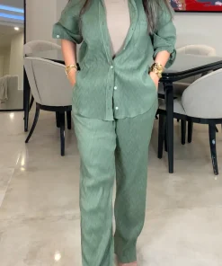 شلوار زنانه پلیسه سدری